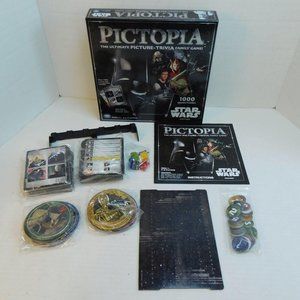 Pictopia Star Wars Edition Family Board Game Complete
